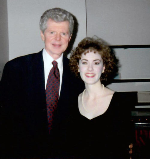 With Van Cliburn