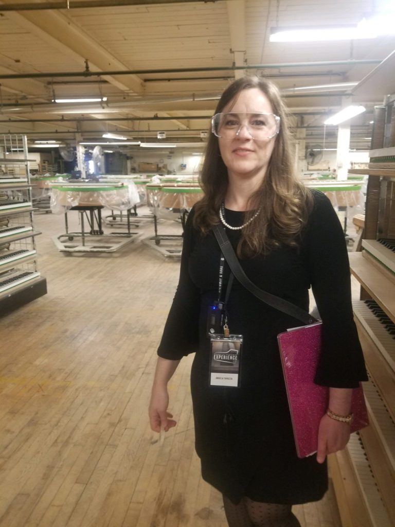 Steinway Factory NYC tour